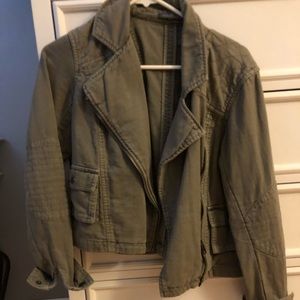 Army green jacket